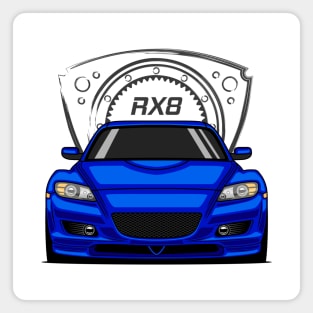 Blue RX8 JDM Magnet